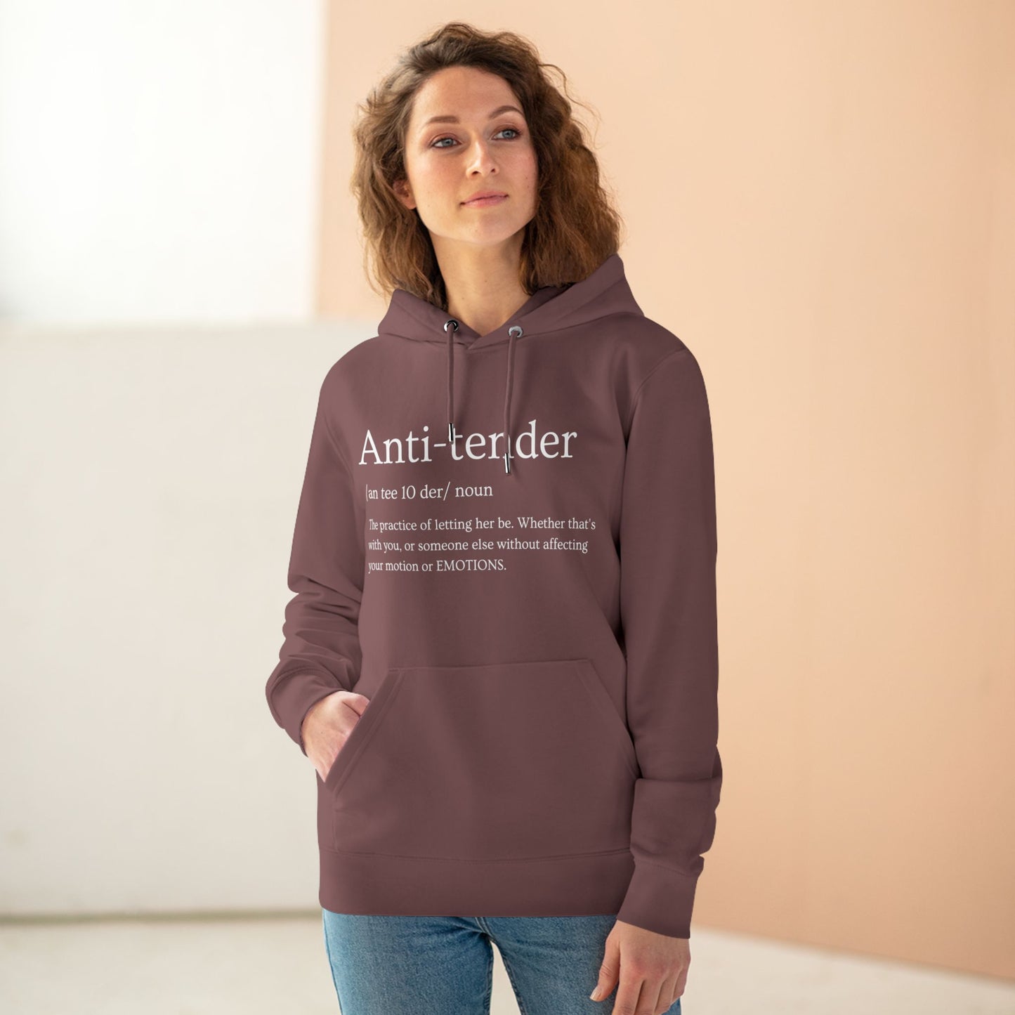 Anti Tender Definition Hoodie