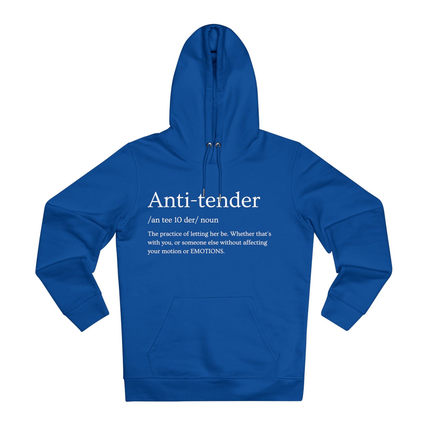 Anti Tender Definition Hoodie