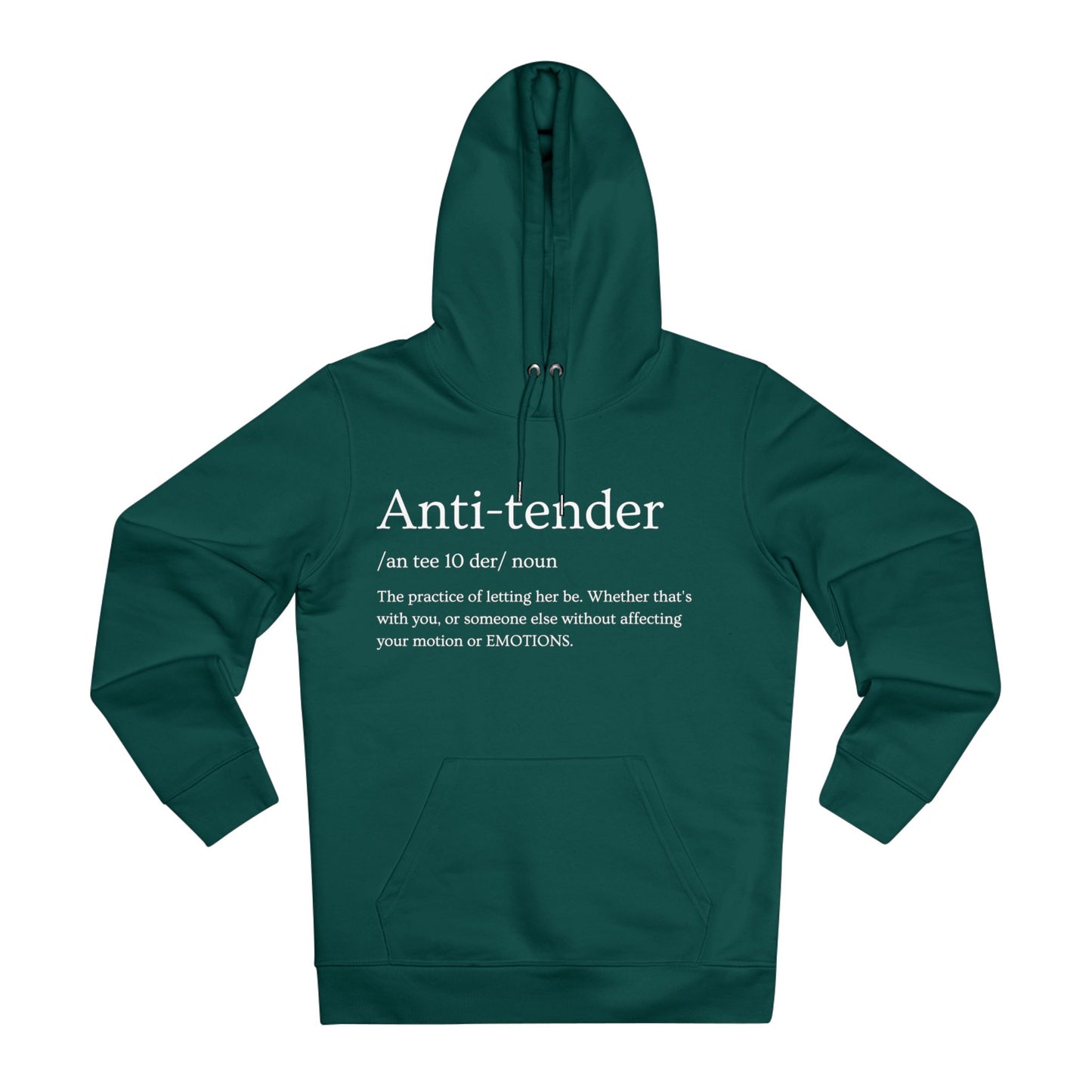 Anti Tender Definition Hoodie