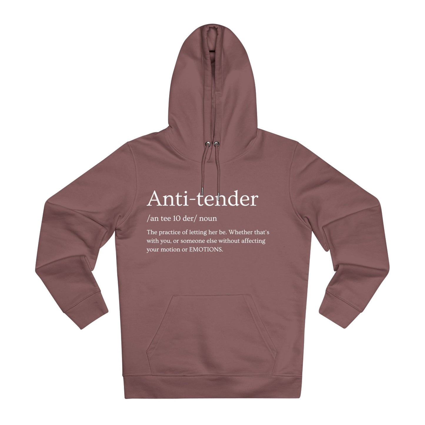 Anti Tender Definition Hoodie